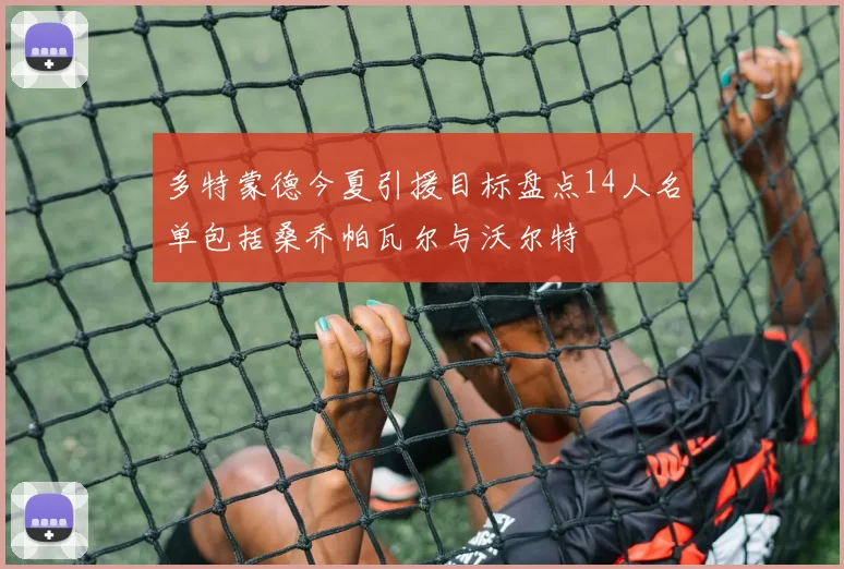 多特蒙德今夏引援目标盘点14人名单包括桑乔帕瓦尔与沃尔特